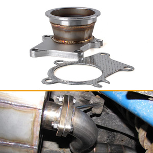 Base de bride de turbocompresseur à 5 trous de 3 pouces pour tuyauterie en acier inoxydable T3 T4 - Product Image 4