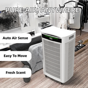 Purificador de Aire Inteligente para el Hogar, Filtro Activado, Control por Aplicación, Aromaterapia, 400 Pies Cuadrados, Uso en Auto/RV/Hotel, Aromaterapia Portátil - Product Image 5