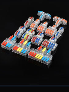 低价 SPL-2-8 接线端子 Pct-212 221-412 1进2出 1进3出 1进4出 紧凑型 e 连接式照明连接器 - Product Image 2