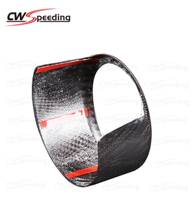 Cubierta de Emblema Delantero de Fibra de Carbono REAL 3K para ALFA ROMEO <span class=keywords><strong>STELVIO</strong></span> 2017-2019 - Product Image 5