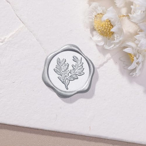 Autocollants de sceau de cire personnalisés avec logo de marque, autocollants de cire à cacheter adhésifs pour artisanat, bougies, cadres photo et décoration d'emballages - Product Image 3