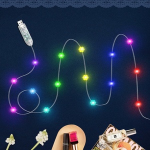 Tira de Luces LED para Interiores/Exteriores, Impermeable IP67, Luces RGB Inteligentes en Forma de Bola, Decoración Navideña, Luces de Funcionamiento Continuo, Control por Voz/Aplicación/Control Remoto - Product Image 6