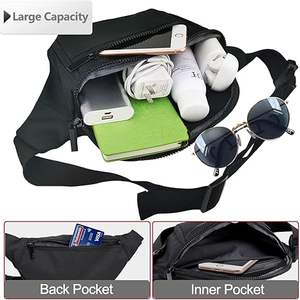 <span class=keywords><strong>Riñonera</strong></span> de gran capacidad y conveniente para hombres y mujeres, <span class=keywords><strong>riñonera</strong></span> cruzada, <span class=keywords><strong>riñonera</strong></span> para viajes, caminar, correr, senderismo - Product Image 4