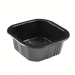 Contenedor Cuadrado de Plástico PP de Grado Alimenticio, Hermético, Desechable y Reciclable, con Tapa, para Frutas y Verduras - Product Image 1