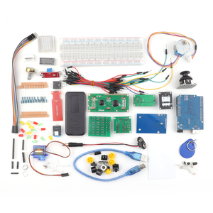 Kit Pemula Papan Pengembangan Terbaru untuk <span class=keywords><strong>Uno</strong></span> <span class=keywords><strong>R3</strong></span> Starter Kit yang kompatibel dengan <span class=keywords><strong>Arduino</strong></span> - Product Image 4