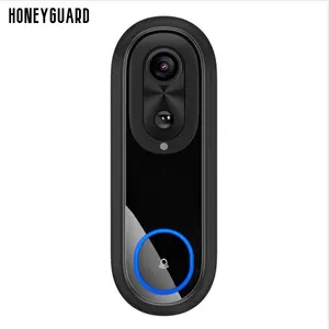 Hsl005-wifi wifi דלת חכמה עבור אבטחה הבית 1080p דלת וידאו עם אפליקציה מרחוק צג