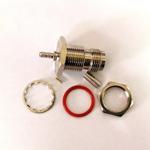 Connecteur coaxial RF TNC femelle étanche 50 ohms pour câble RG316 à <span class=keywords><strong>double</strong></span> blindage - Product Image 6