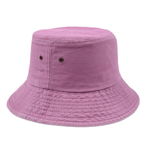Casquette seau vintage en coton délavé à la pierre Chapeau seau pour femme pour homme 4 saisons Casquettes vierges Plusieurs couleurs Chapeau pêcheur de vacances - Product Image 3
