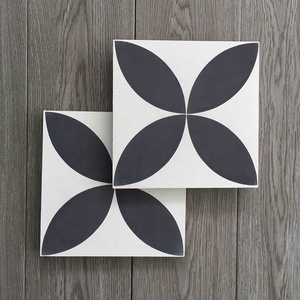 Carrelage en ciment encaustique - CTS 7.5 150x150mm Carreaux d'accentuation d'intérieur modernes pour utilisation hôtelière - Product Image 2