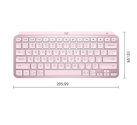 Clavier sans fil rétroéclairé compact Logi Keys Mini 2,4 GHz Original LED USB 3.0 Anglais Vente en gros pour MX Keys Easy-Switch