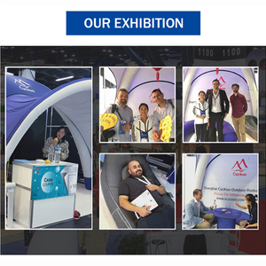 トレードショー用インフレータブルテント空気充填シェルター構造耐雨性OEM広告 - Product Image 6