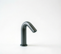 Robinet de cuisine moderne à capteur monotrou en acier inoxydable SS304 |   Système sans contact avec noyau de valve en céramique et plus de 500 000 utilisations