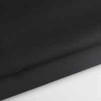Vente en gros 256gsm 100% laine peignée sergé tissu bonne qualité pour doublure costumes vestes vêtements pour filles