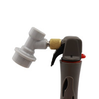 CO2 Mini regulador cursi barril cargador inyector y barril acoplador conector de Gas casa cerveza Kit