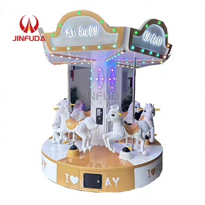 Nouvel équipement de terrain de jeux intérieur pour tous les âges, location de fête pour <span class=keywords><strong>club</strong></span> pour enfants, manège à chevaux, carrousel de centre commercial, parc - Product Image 6