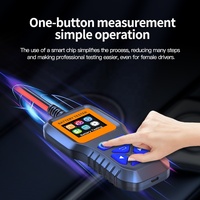 Probador de Circuitos Automotrices de 12V K1S OBDII/EOBD, Escáner de Automóviles OBD2, Probador de Batería de Automóvil, Probador Digital de Voltaje de Automóvil