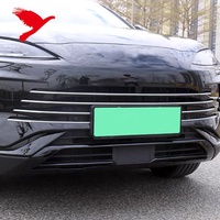 Pour BYD Song Plus DM-i / Seal U 2023-2025 Accessoires de voiture Protection de coffre arrière avant et arrière, plaque de protection de seuil de porte, 1 pièce