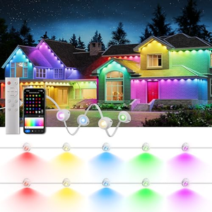 Promotion : Éclairage LED extérieur permanent IP68 étanche pour Noël, idéal pour la décoration des avant-toits et l'aménagement paysager - Product Image 1