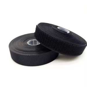 Dansky may trên móc và vòng lặp Dải dễ dàng để may tuyệt vời Grip không dính lại Nylon vải Fastener <span class=keywords><strong>Strips</strong></span> nhà máy, đen - Product Image 1