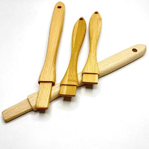 Cucharas de madera con mango cónico tipo BQ-11 para bebés de 0 a 12 meses hechas a medida - Product Image 3
