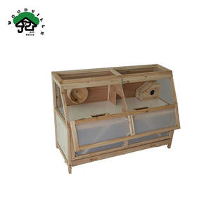 Jaula de Hámster Grande de Madera de Alta Calidad Fabricada en China, Jaula para Animales Pequeños - Product Image 4