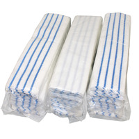Recharges de tampons de rechange en microfibre pour balai serpillère plat OEM, pour le nettoyage des sols et la dépoussiérage, idéales pour les hôpitaux, restaurants et ateliers.