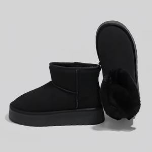 OEM&ODM Uggs pour femmes, pantoufles en véritable fourrure de mouton australien, pantoufles d'intérieur en peau de mouton, vente en gros d'usine - Product Image 5