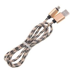 Cable USB tipo C para teléfono móvil, Cable de carga de nailon tipo C de 25cm para Xiaomi 13, <span class=keywords><strong>Oneplus</strong></span> y Samsung - Product Image 3