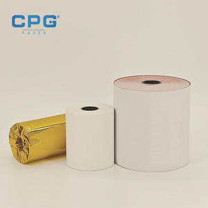 Muestras Gratis, Papel Térmico Resistente a la Decoloración de 57*40 mm y 65 g/m² para Impresoras POS, Papel para Recibos de Cajeros Automáticos/Máquinas POS - Product Image 1