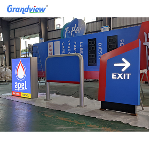 Letrero de Pilón LED para Exteriores con Estructura de Acero Inoxidable para Gasolinera, Personalizable, con Certificación CE y 10 Años de Vida Útil para <span class=keywords><strong>Gasolina</strong></span>/Petróleo - Product Image 6