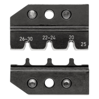 Matrice de sertissage pour connecteurs Molex LLC Micro-Fit 3.0 séries 20, 22, 24, 25, 26, 30 AWG