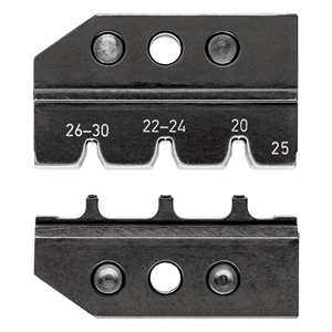 Matriz de crimpado para conectores Molex Micro-Fit 3.0 Series calibres 20, 22, 24, 25, 26, 30 - Product Image 1