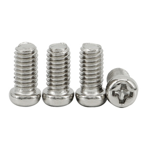 Mạ niken Chéo Đầu tròn nhỏ vít M1.4 M1.6 m1.7 M2.5 M3 M4 M5 M6 đầu Chảo nhỏ vít nắp nhỏ - Product Image 4