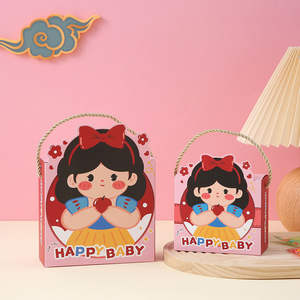 Caja de Dulces con Diseño de Princesa y Príncipe de Dibujos Animados - Ideal para Fiestas de Cumpleaños y Día del Niño - Product Image 6