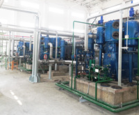 Compresseur alternatif refroidi par air pour les composants de base de réfrigération à l'ammoniac, y compris le moteur et le moteur pour l'utilisation de l'usine de glace