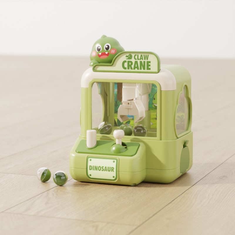 Machine à attraper les balles [petit dinosaure] 6 petites boules