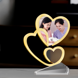 3 corazones Crystal <span class=keywords><strong>Hospital</strong></span> Charity Trophy Awards Oro Plata Bronce Trofeos Empleado Impresión UV Marco <span class=keywords><strong>de</strong></span> prensa <span class=keywords><strong>de</strong></span> calor - Product Image 4