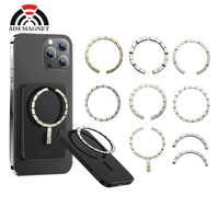 Kit de fixation magnétique sans fil pour mobile avec forte force d'adsorption, support magnétique pour voiture
