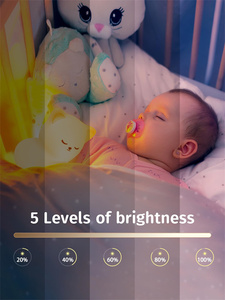 <span class=keywords><strong>Veilleuse</strong></span> LED en silicone pour bébé Kitty Baby, mini télécommande, pour la chambre de bébé, cadeau pour maman et enfants - Product Image 6