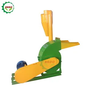 Animal Feeding Feed Making Straws Crusher And Grains Grinder Pigs Rabbits Chickens Ducks Fodder Feed Processing Machines