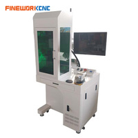 Machine de marquage laser à fibre Fineworkcnc, livraison rapide, tête de marquage 60W 80W 100W