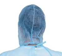 Balaclava blanche jetable en PP non tissé, respirante et imperméable, pour la protection du casque de karting, usage quotidien, unisexe, adulte, couvre-tête