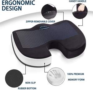 وسادة مريحة لذاكرة العصعص من المكتب من أجل تخفيف آلام الذيل - Product Image 2