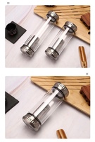 Bouteille d'eau à double paroi en verre borosilicate sans BPA, ml, bouteille d'eau à deux ouvertures, avec infuseur de thé, de qualité supérieure