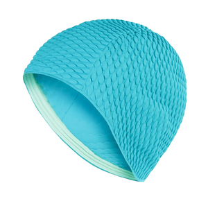 Bonnet de bain bulle avec sangle de menton réglable, style rétro pour <span class=keywords><strong>piscine</strong></span> et plage, en <span class=keywords><strong>caoutchouc</strong></span> durable, écologique - Product Image 4