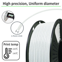 Filament d'impression 3D Geeetech US Warehouse, bobine de 1 kg, 1,75 mm, PLA effet marbre, 10 rouleaux