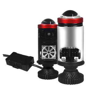 Mini lente de proyector Bi LED de 90W, 2 tazas reflectantes, haz alto súper brillante, temperatura de Color de 6000K para coches de nueva condición - Product Image 4