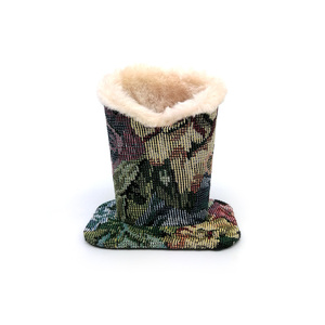 Soporte para gafas de piel de lichi a la moda nuevo al por mayor almacenamiento de brochas de belleza con logotipo personalizable precio bajo uso cosmético - Product Image 6