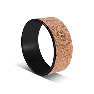 Ruedas <span class=keywords><strong>de</strong></span> <span class=keywords><strong>Yoga</strong></span> <span class=keywords><strong>de</strong></span> Alto Rendimiento para Estiramiento Post-Entrenamiento, Logotipo Personalizable, Portátiles, <span class=keywords><strong>de</strong></span> Corcho y PP con Corcho para Yogis - Product Image 2