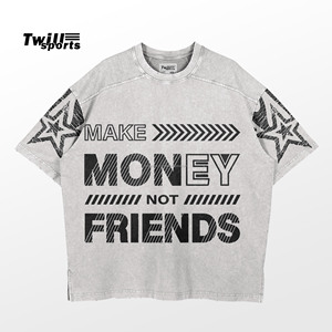 T-shirt à col rond pour hommes en coton de haute qualité à séchage rapide à manches courtes avec motif imprimé pour le tissu tricoté d'été - Product Image 6